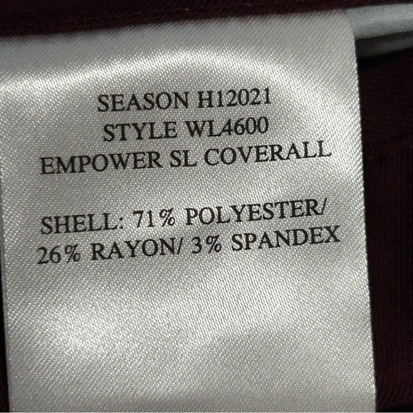 Wildfang Empower Jumpsuit Coverall Sleeveless in Eggplant Color Women's Size XL - Picture 10 of 11